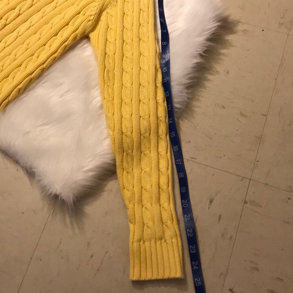 Vibrant Yellow Lauren Ralph Lauren Sweater - Picture 5 of 5